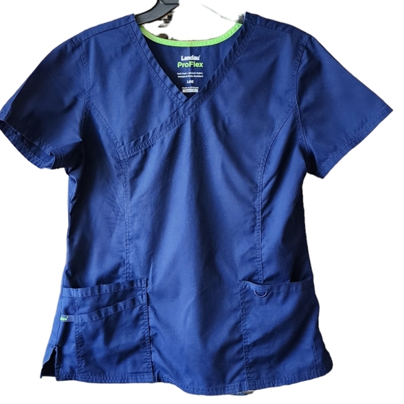 Landau Proflex Scrub Top - Picture 1 of 3